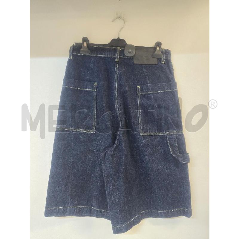 BERMUDA UOMO ZARA DENIM SCURO | Mercatino dell'Usato Acerra 2