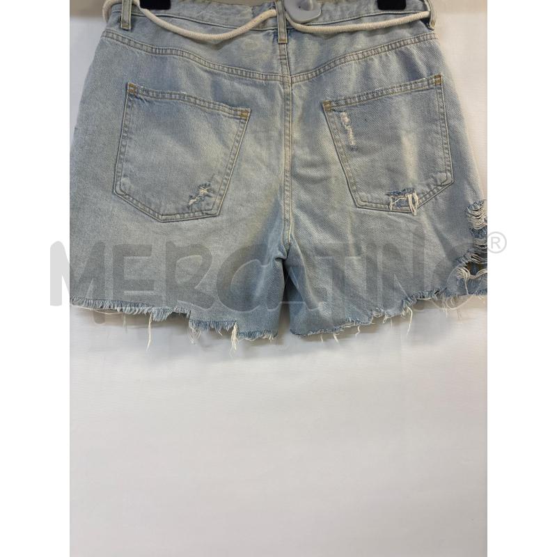 BERMUDA UOMO ZARA JEANS LAVAGGIO CHIARO | Mercatino dell'Usato Acerra 2