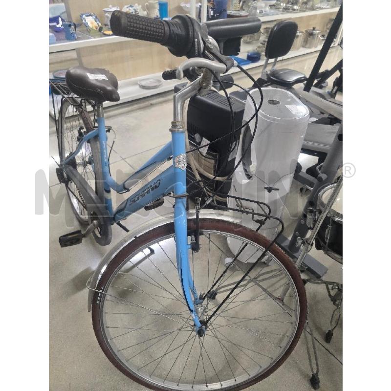BICICLETTA UOMO CELESTE SCHIANO DA RIV. | Mercatino dell'Usato Acerra 3