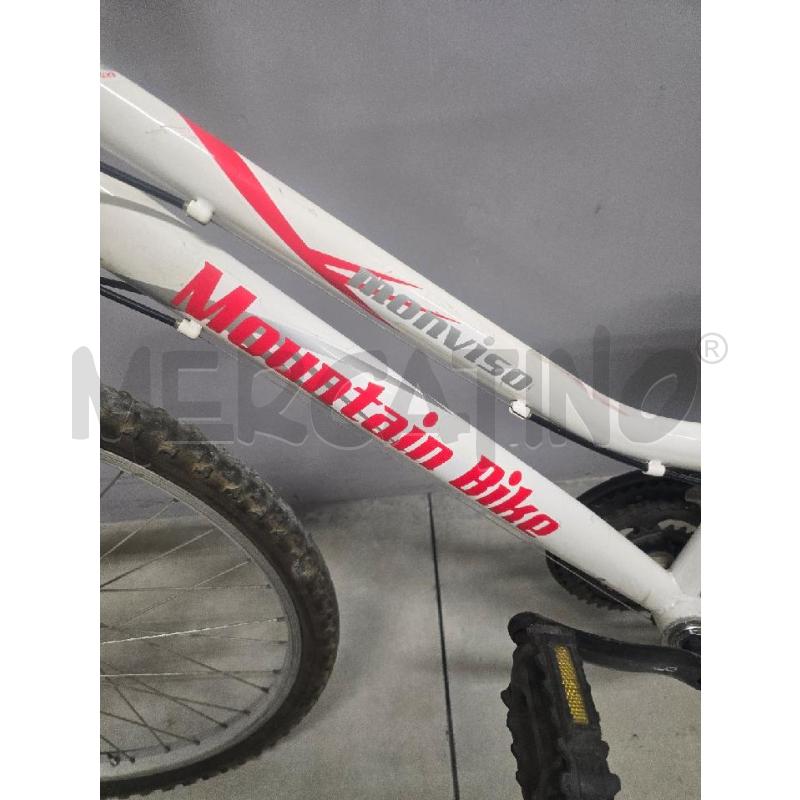 BICICLETTA UOMO MOUNTAIN BIKE BIANCA 24X1.75 | Mercatino dell'Usato Acerra 2
