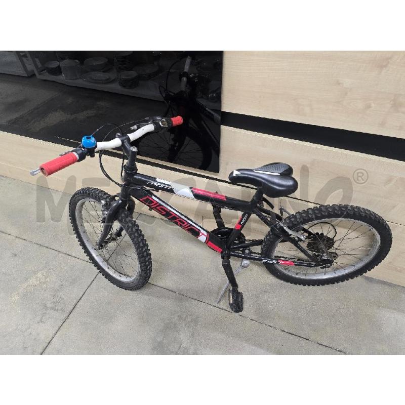 BICICLETTA UOMO ROSSA NERA  | Mercatino dell'Usato Acerra 1