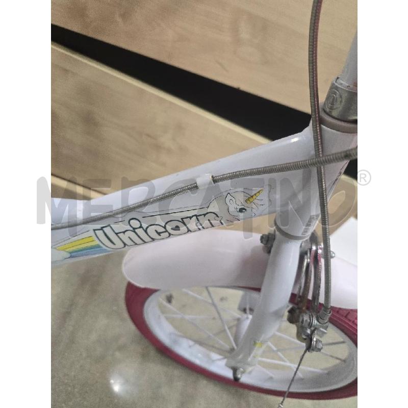 BICICLETTINA BAMBINA ROSA CON ROTELLE | Mercatino dell'Usato Acerra 2