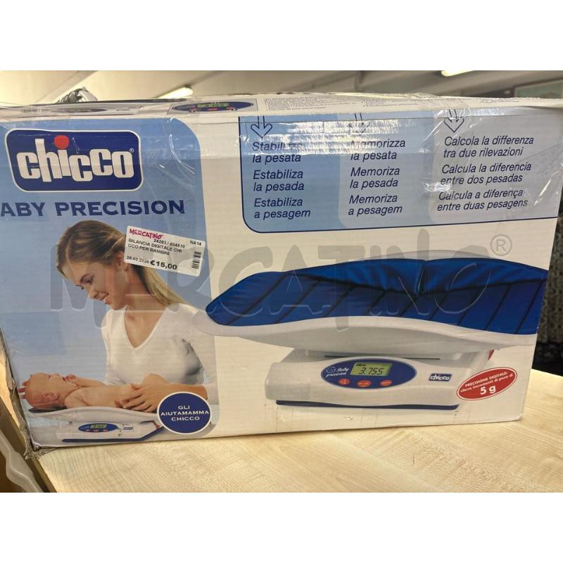BILANCIA DIGITALE CHICCO PER BAMBINI | Mercatino dell'Usato Acerra 1