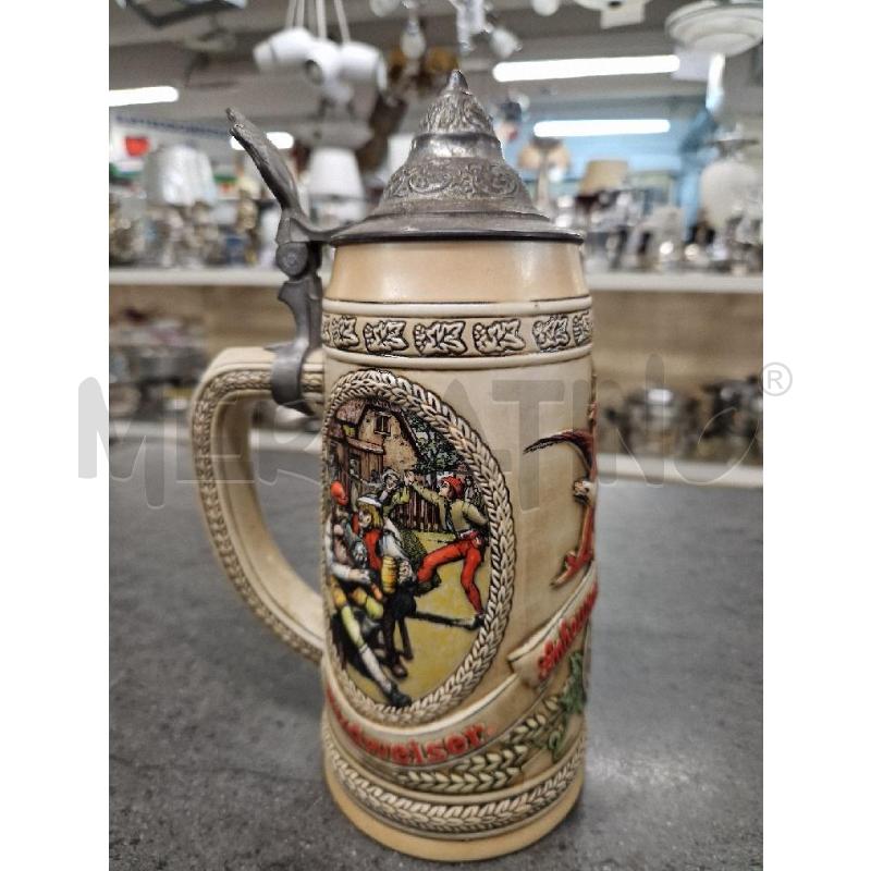 BOCCALE BEIGE BUDWEISER LIMITED | Mercatino dell'Usato Acerra 1