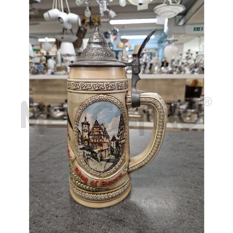 BOCCALE BEIGE BUDWEISER LIMITED | Mercatino dell'Usato Acerra 3
