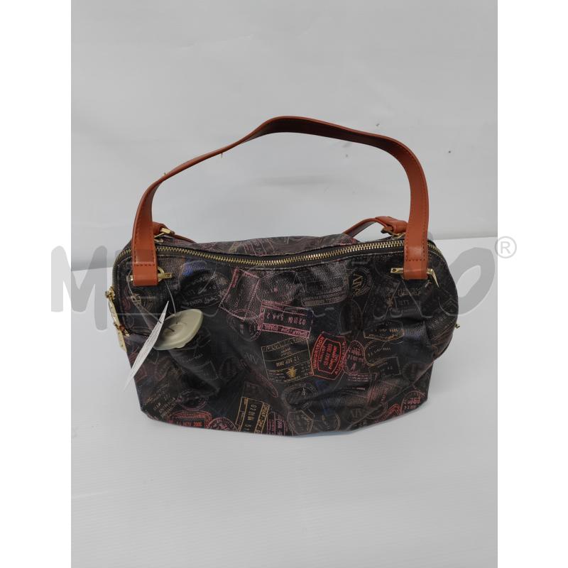 BORSA DONNA ALVIERO MARTINI MARRONE | Mercatino dell'Usato Acerra 1