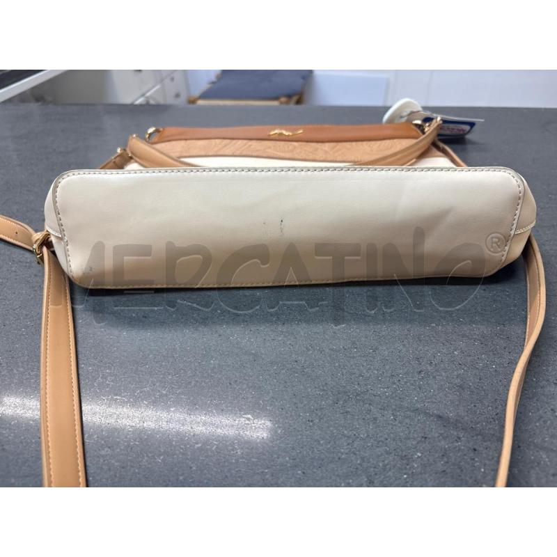 BORSA DONNA ALVIERO MARTINI MARRONE BEIGE | Mercatino dell'Usato Acerra 2