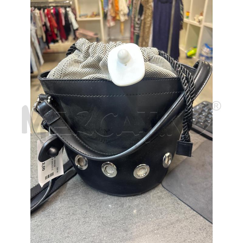 BORSA DONNA A SACCO CARPISA NERO | Mercatino dell'Usato Acerra 2