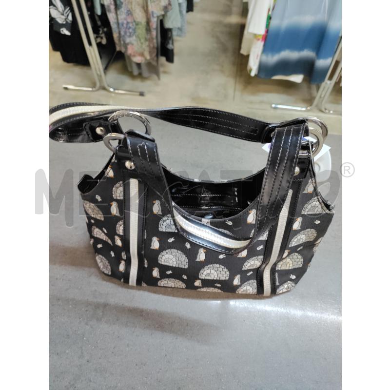 BORSA DONNA BRACCIALINI NERO PINGUINI | Mercatino dell'Usato Acerra 2