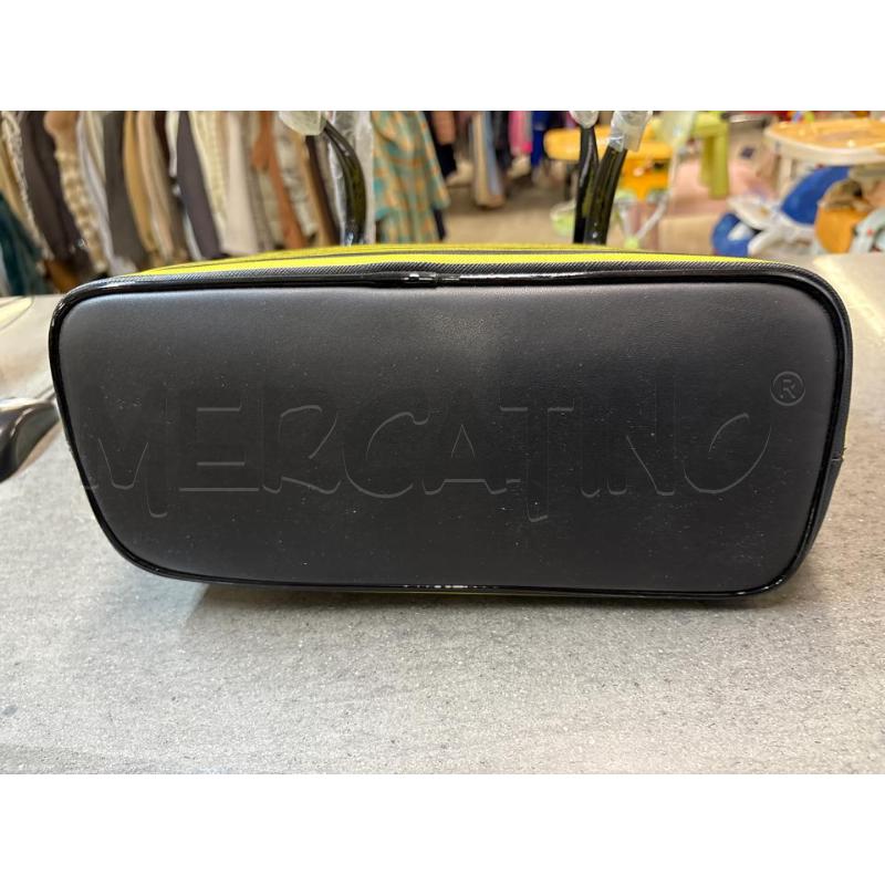 BORSA DONNA BRACCIALINI RIGHE GIALLO NERO | Mercatino dell'Usato Acerra 3