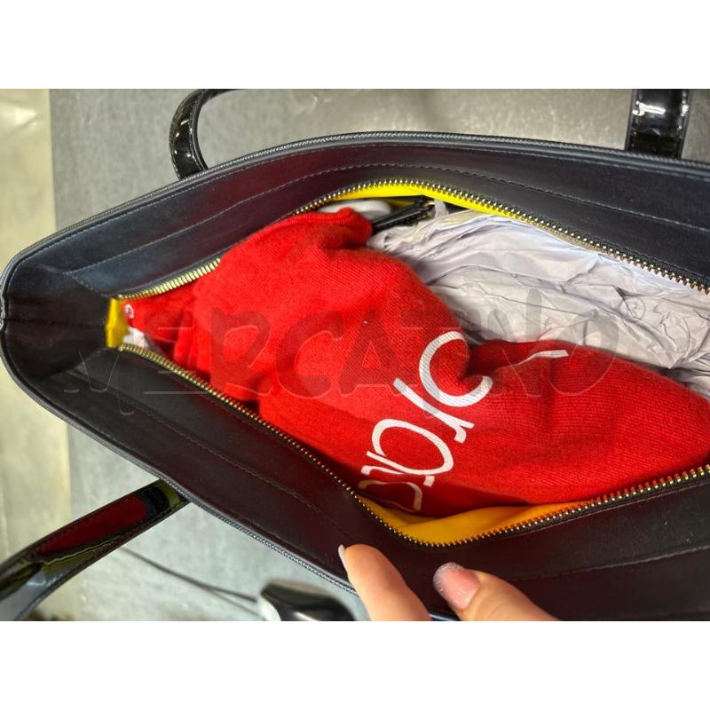 BORSA DONNA BRACCIALINI RIGHE GIALLO NERO | Mercatino dell'Usato Acerra 4