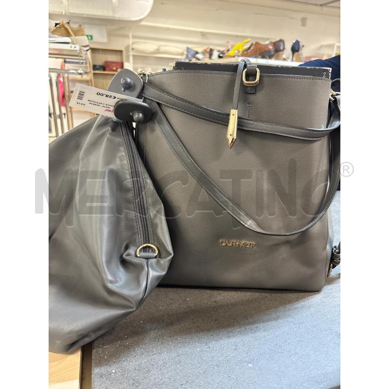 BORSA DONNA CAFENOIR GRIGIO | Mercatino dell'Usato Acerra 1