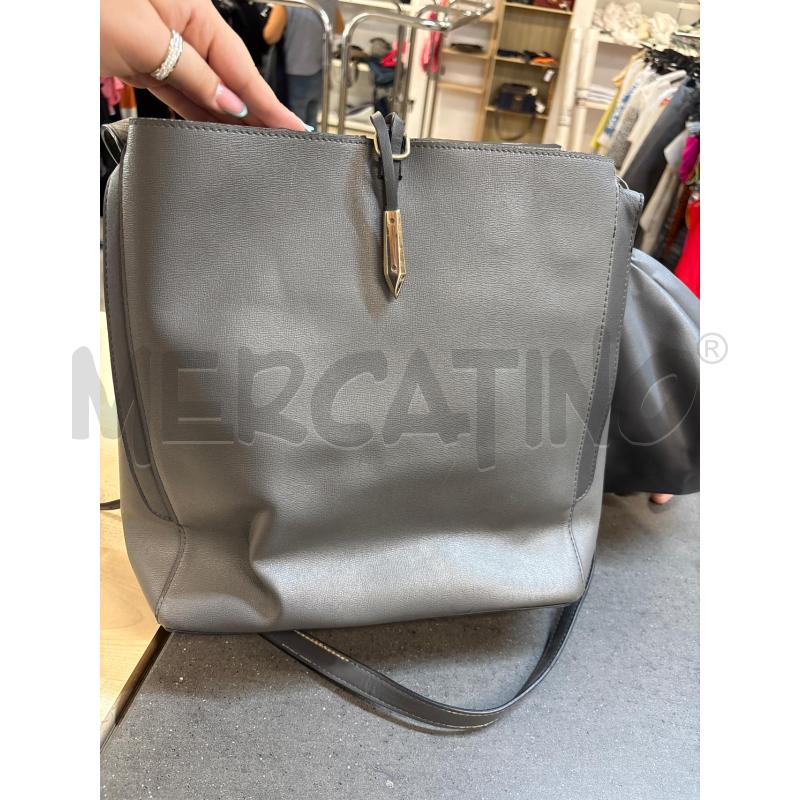 BORSA DONNA CAFENOIR GRIGIO | Mercatino dell'Usato Acerra 3