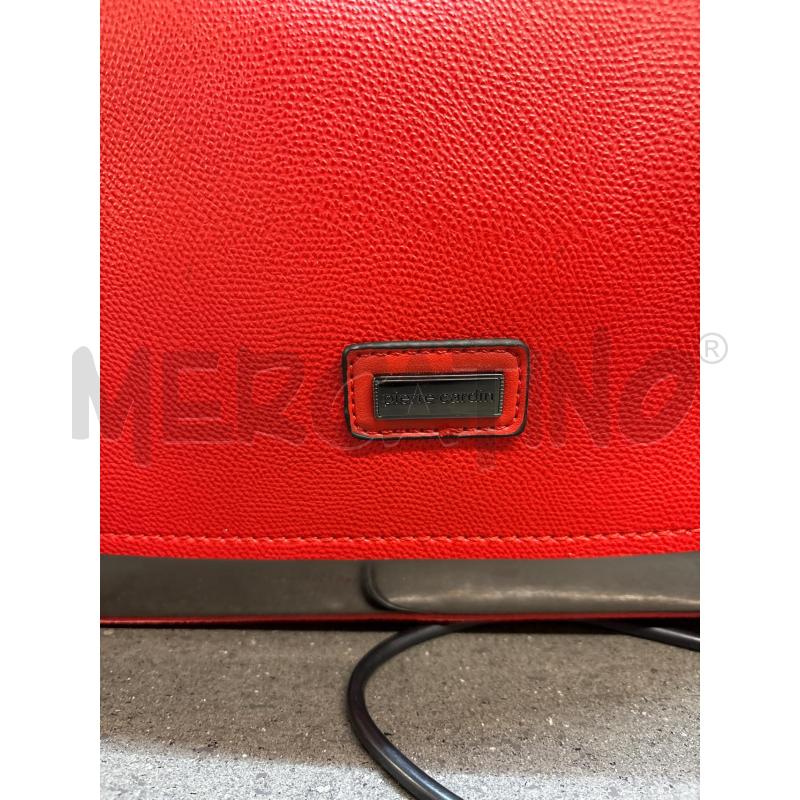 BORSA DONNA CARDIN ROSSO | Mercatino dell'Usato Acerra 2