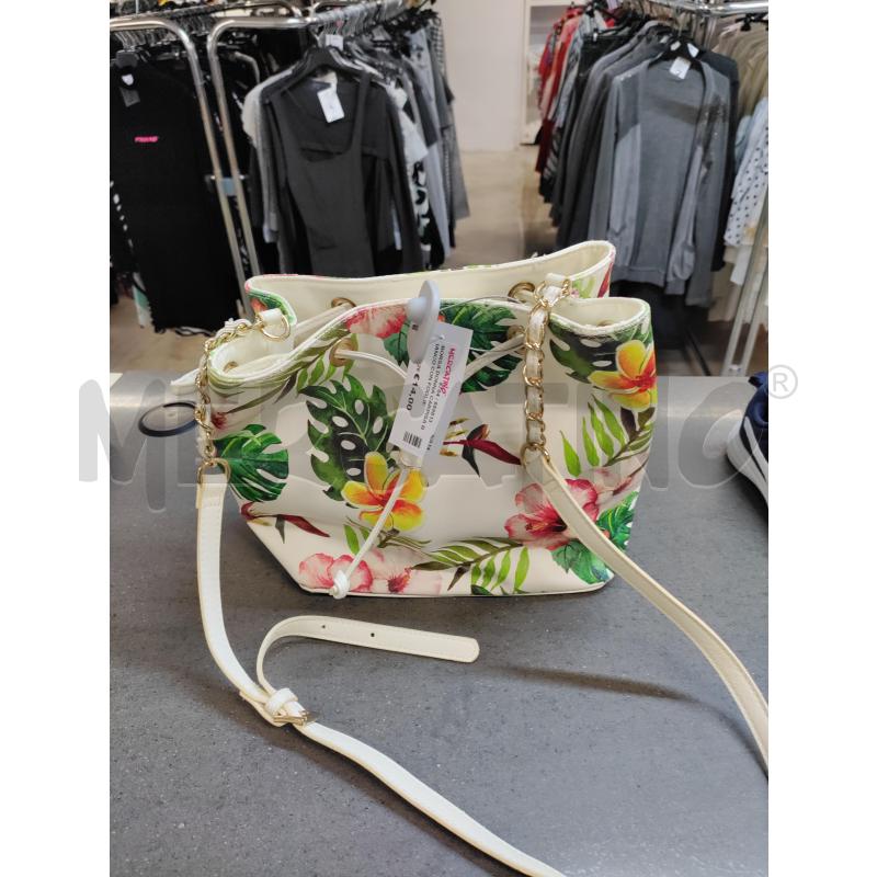 BORSA DONNA CARPISA BIANCO CON FOGLIE | Mercatino dell'Usato Acerra 1