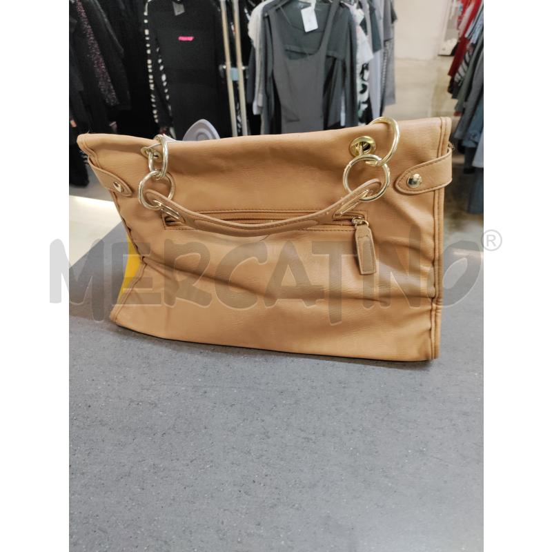 BORSA DONNA CARPISA MARRONE GIALLO | Mercatino dell'Usato Acerra 2