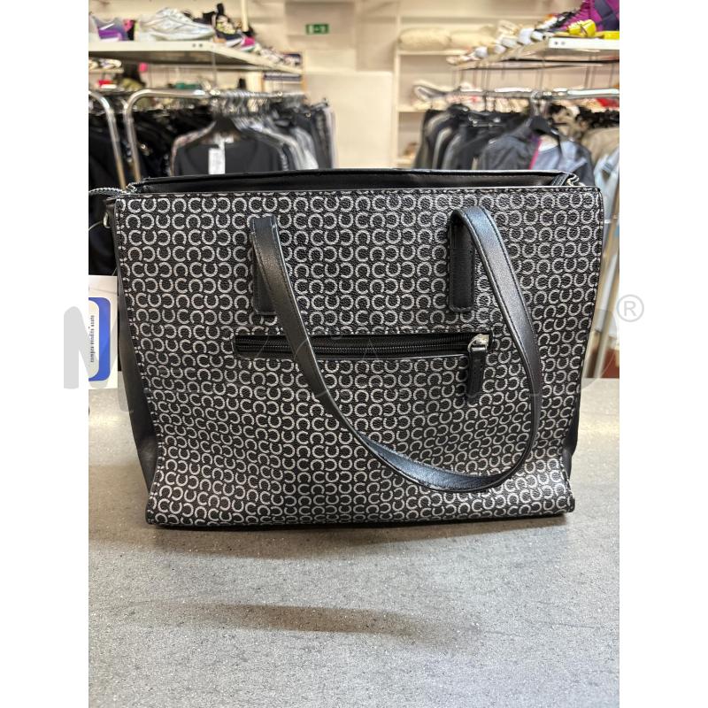 BORSA DONNA CARPISA NERO GRIGIO C | Mercatino dell'Usato Acerra 2