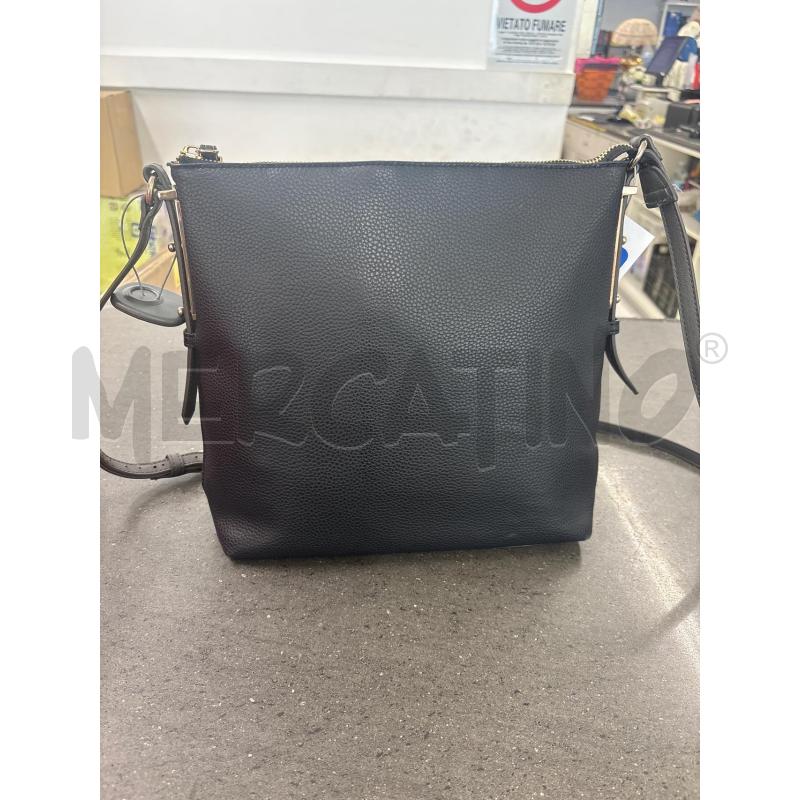 BORSA DONNA CARPISA NERO TRACOLLA GRIGIA | Mercatino dell'Usato Acerra 1