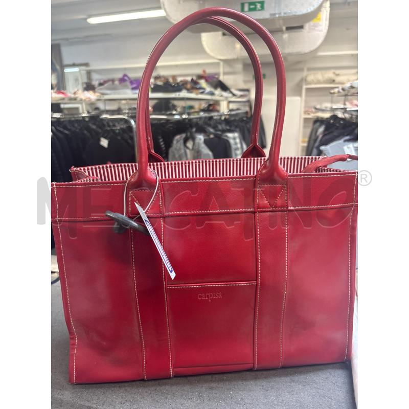 BORSA DONNA CARPISA ROSSO | Mercatino dell'Usato Acerra 1