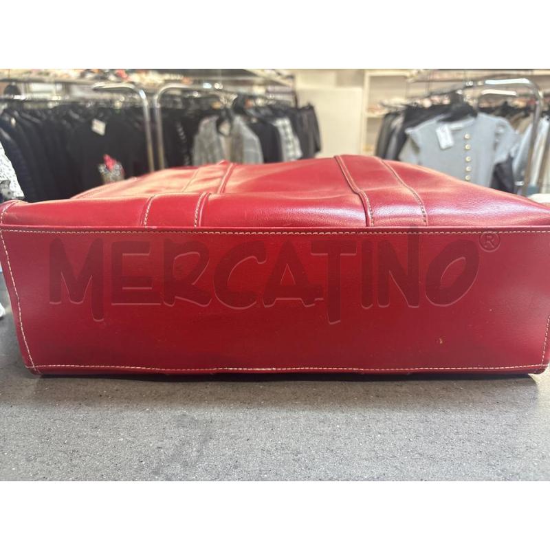 BORSA DONNA CARPISA ROSSO | Mercatino dell'Usato Acerra 3