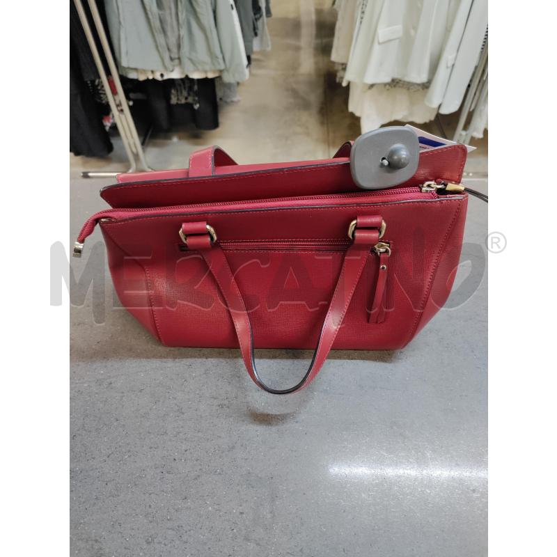 BORSA DONNA CARPISA VERA PELLE ROSSO | Mercatino dell'Usato Acerra 2