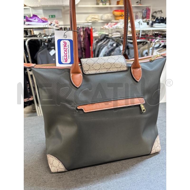 BORSA DONNA CARPISA VERDE BEIGE | Mercatino dell'Usato Acerra 2