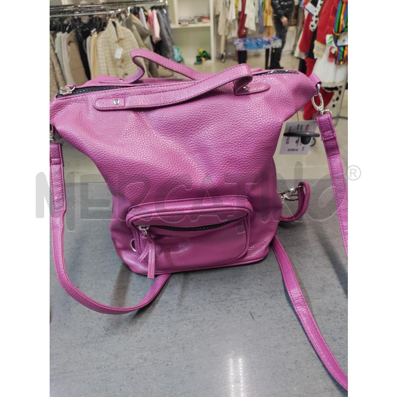 BORSA DONNA CARPISA VIOLA | Mercatino dell'Usato Acerra 1
