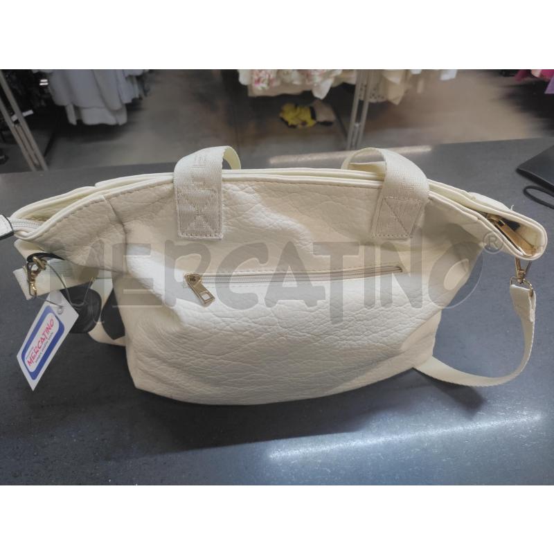 BORSA DONNA CHARRO BIANCO | Mercatino dell'Usato Acerra 1
