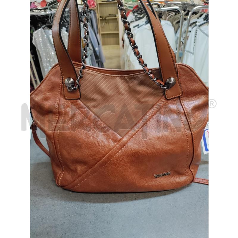 BORSA DONNA COVERI MARRONE | Mercatino dell'Usato Acerra 1