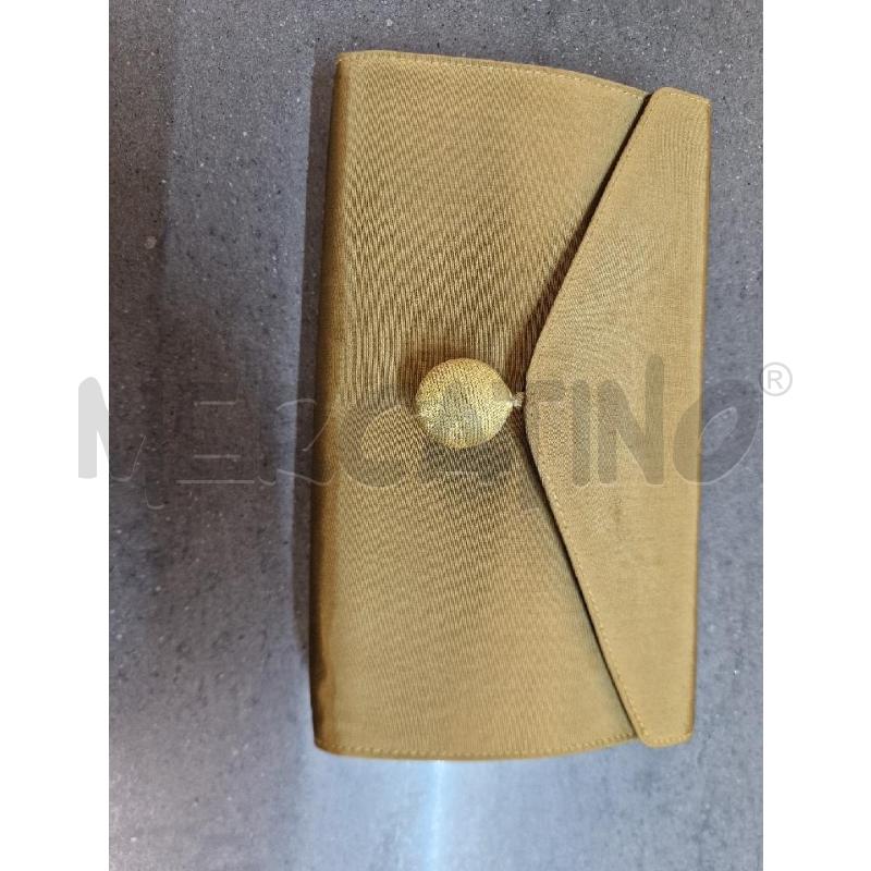 BORSA DONNA DORATA PALLA  | Mercatino dell'Usato Acerra 1