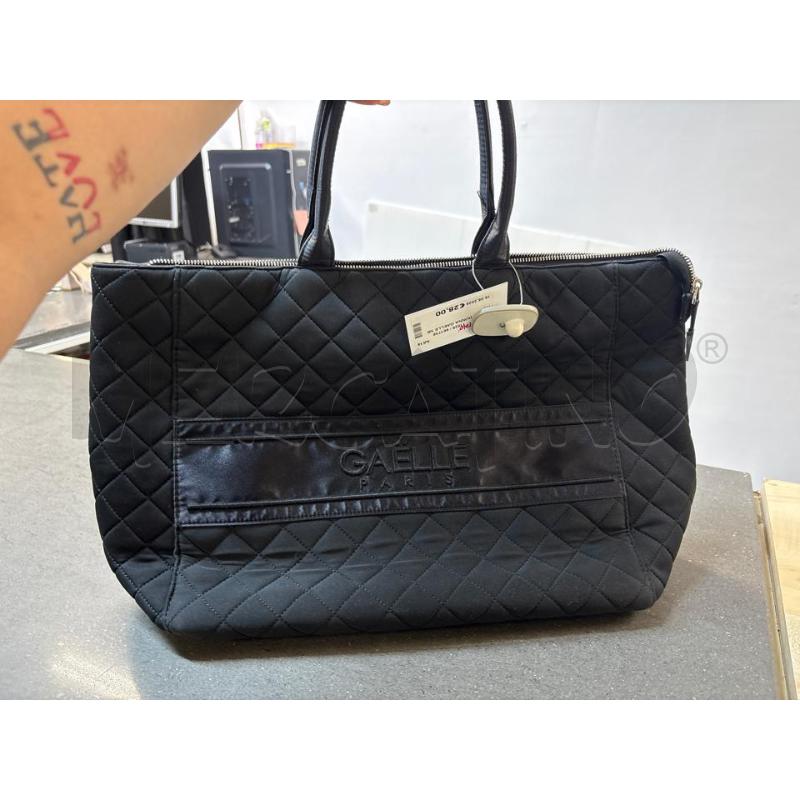 BORSA DONNA GAELLE NERO | Mercatino dell'Usato Acerra 1