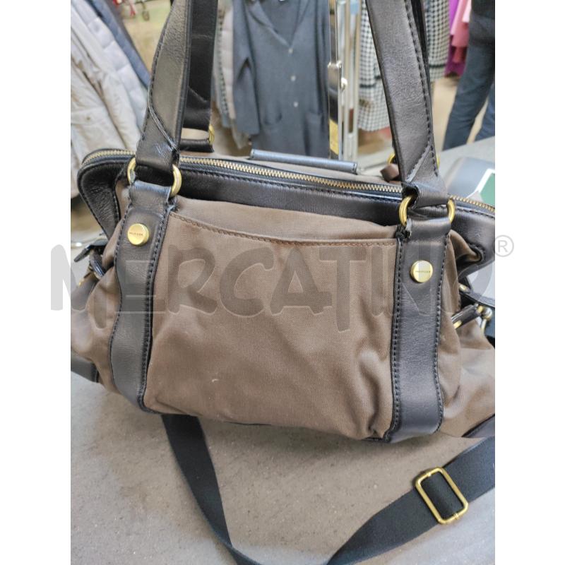 BORSA DONNA HILFIGER MARRONE  | Mercatino dell'Usato Acerra 3