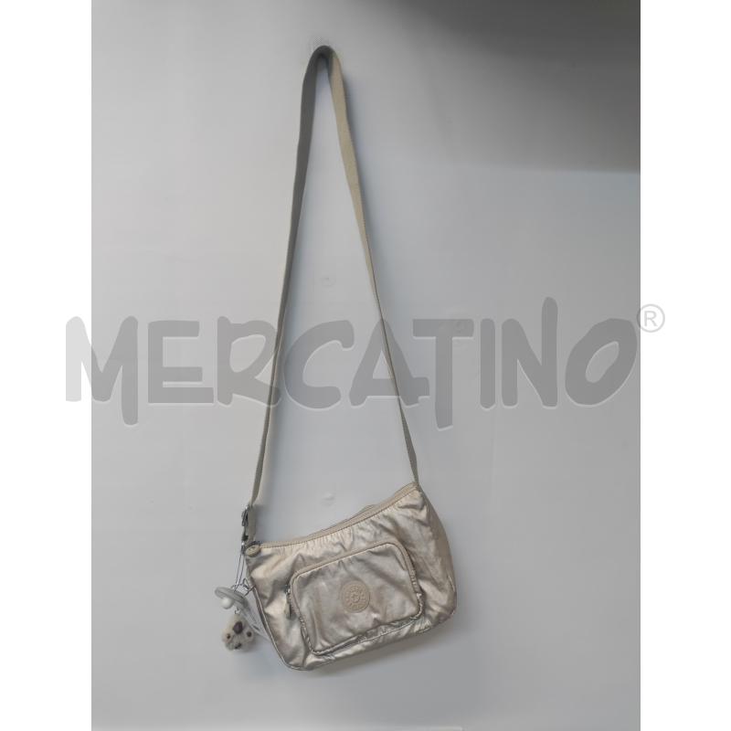 BORSA DONNA KIPLING BEIGE  | Mercatino dell'Usato Acerra 1