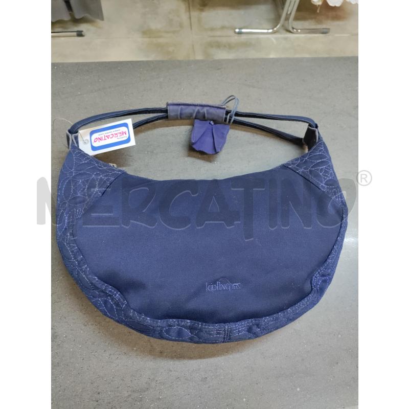 BORSA DONNA KIPLING BLU | Mercatino dell'Usato Acerra 1