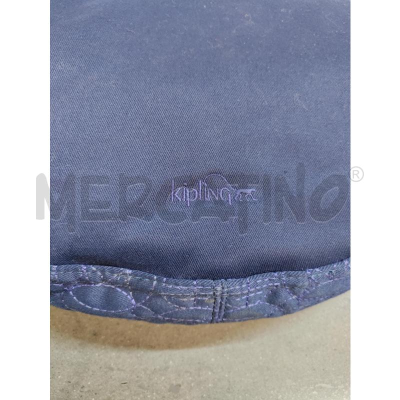 BORSA DONNA KIPLING BLU | Mercatino dell'Usato Acerra 2