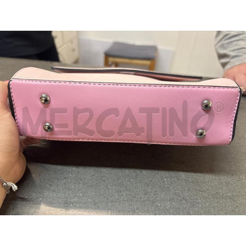 BORSA DONNA LABEL ROSE ROSA | Mercatino dell'Usato Acerra 2