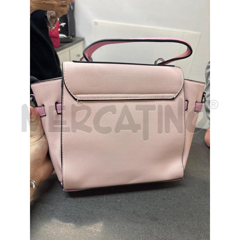 BORSA DONNA LABEL ROSE ROSA | Mercatino dell'Usato Acerra 3