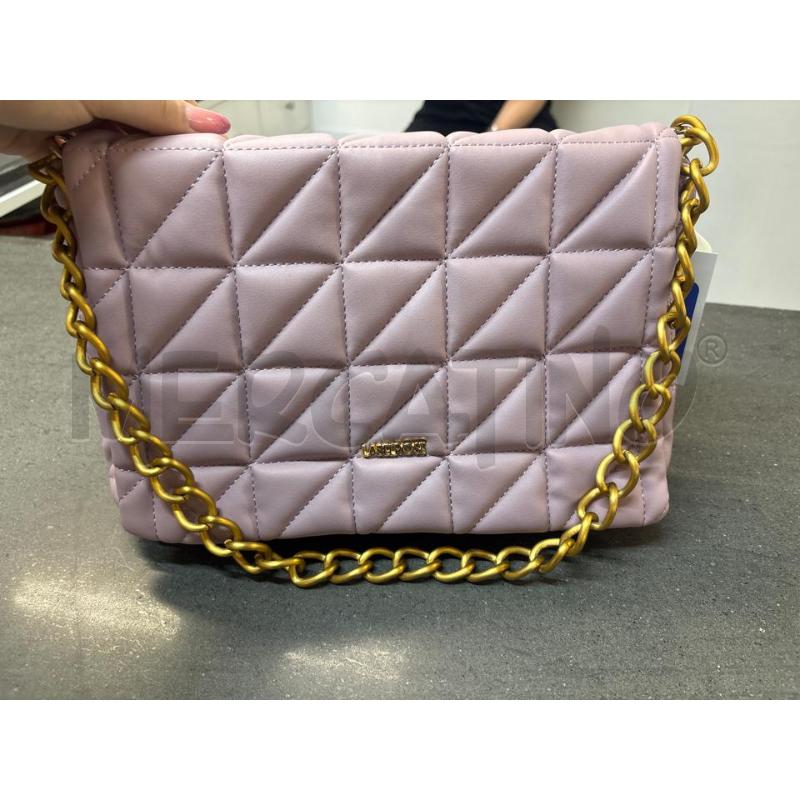 BORSA DONNA LABEL VIOLA | Mercatino dell'Usato Acerra 1