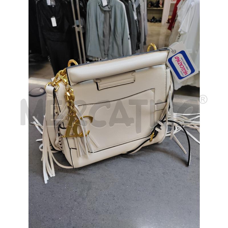 BORSA DONNA LE CARRIE BEIGE BORCHIE DORATE | Mercatino dell'Usato Acerra 2