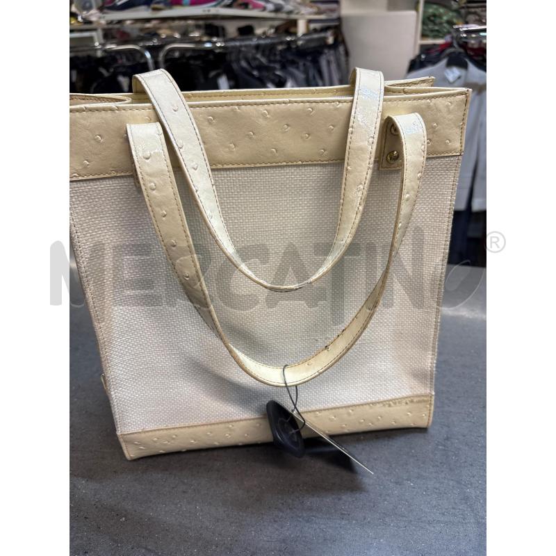 BORSA DONNA MARIO VALENTINO BEIGE | Mercatino dell'Usato Acerra 2