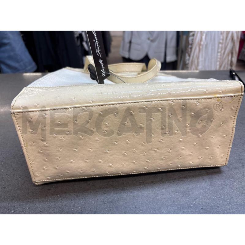 BORSA DONNA MARIO VALENTINO BEIGE | Mercatino dell'Usato Acerra 3