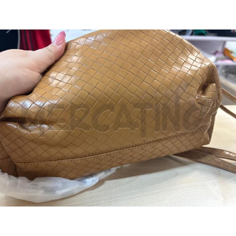 BORSA DONNA MARRONE INTRECCIATO | Mercatino dell'Usato Acerra 3
