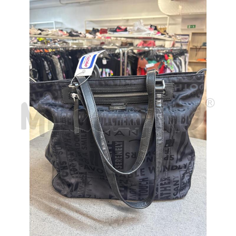 BORSA DONNA NANNINI NERO  | Mercatino dell'Usato Acerra 1