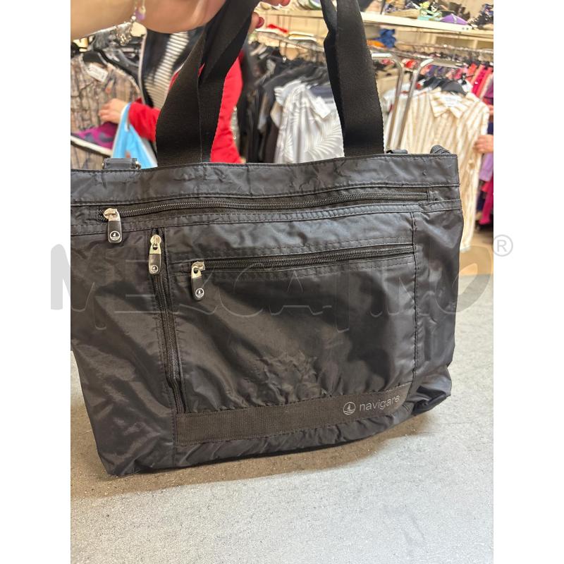 BORSA DONNA NAVIGARE NERO | Mercatino dell'Usato Acerra 1