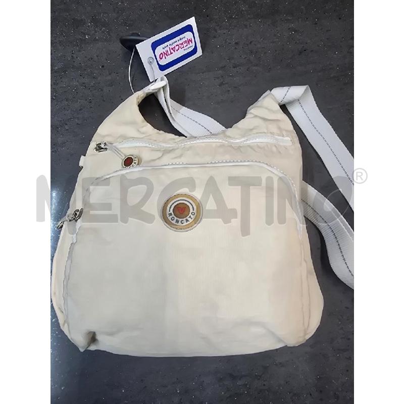 BORSA DONNA RONCATO BIANCO | Mercatino dell'Usato Acerra 1