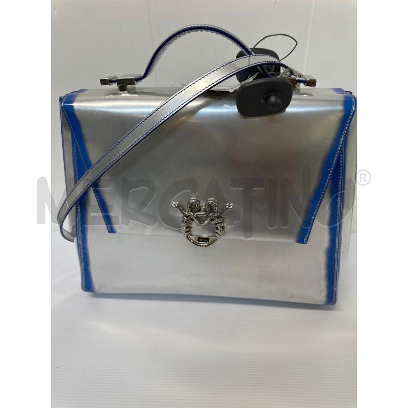 BORSA DONNA SILVER BLU   | Mercatino dell'Usato Acerra 1