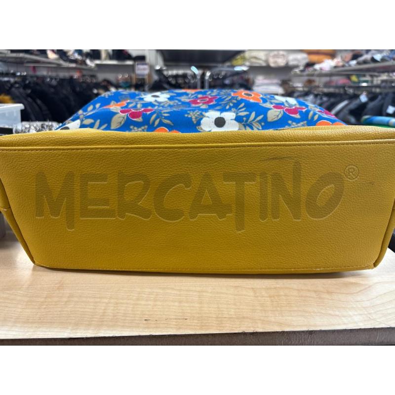 BORSA DONNA THUN BLU MARRONE | Mercatino dell'Usato Acerra 3