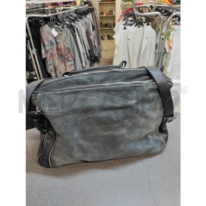 BORSA PORTA PC DANIELE ALESSANDRINI GRIGIO NERO DA RIVEDERE | Mercatino dell'Usato Acerra 2