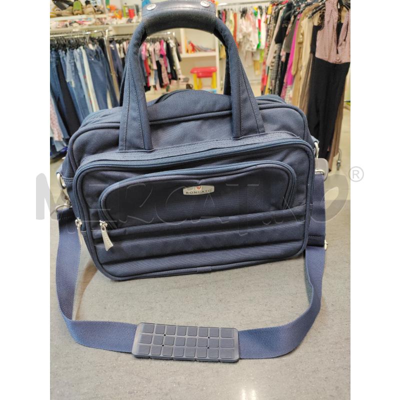 BORSA PORTA PC RONCATO BLU | Mercatino dell'Usato Acerra 1