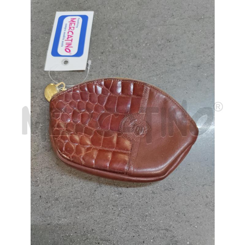 BORSELLINO DONNA GIANNI VERSACE MARRONE | Mercatino dell'Usato Acerra 1